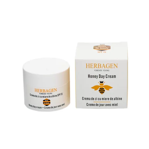 Cremă de zi SPF 15 cu miere BIO de albine
