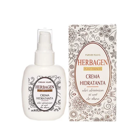 Crema hidratantă cu ulei absinian și unt de shea