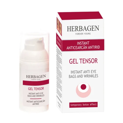 Gel tensor instant anticearcăn antirid