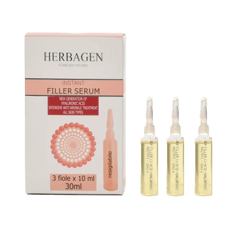 Ser filler instant cu microsfere de acid hialuronic