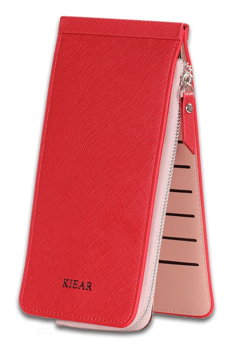 Unisex Large Capacity Card Holder Long Bank Card Credit Card Holder Multiple Card Slots Zipper Wallet - Image 7