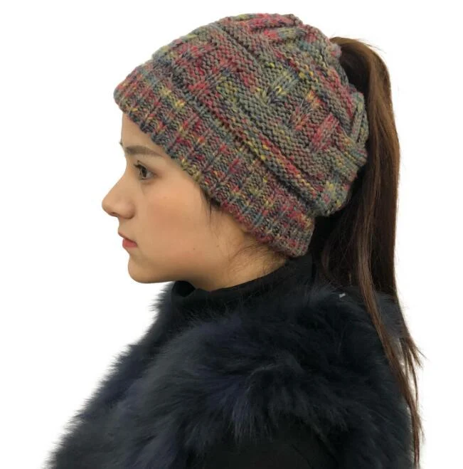 Women's Color pullover hat ponytailcap - Image 7