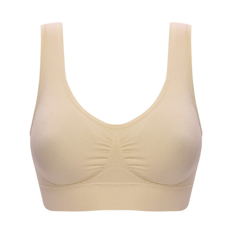 Women's Plus Size Bras Seamless Bra With Pads Big Size 5XL 6XL Bralette Push Up Brassiere Bra Vest - Image 9