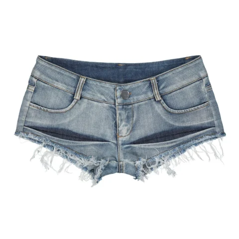 Women's Denim Jeans Shorts Girl Low Waist Beach Hot Shorts