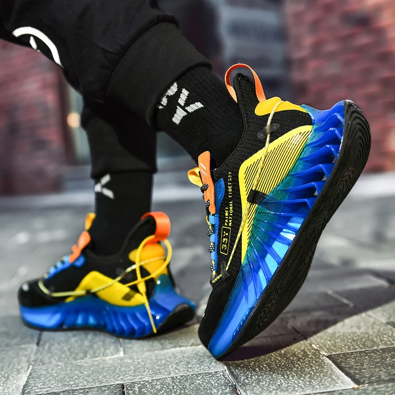 Men's Sneakers Trend Casual Running Shoes - imagine 4