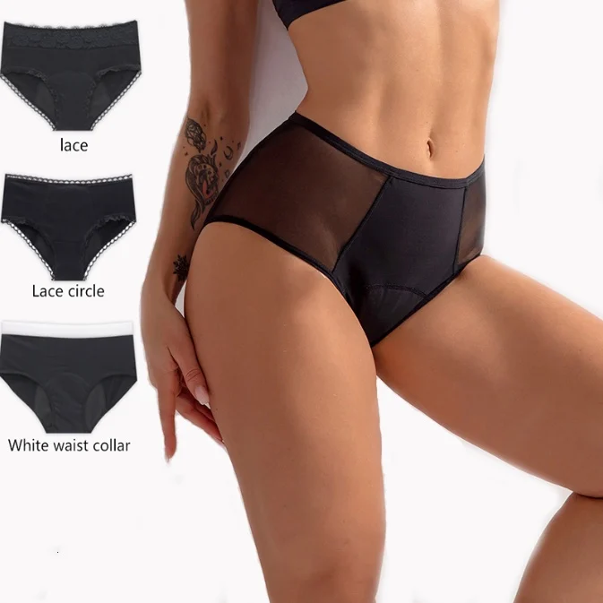 Women's Bamboo Fiber Leak Proof Menstrual Panties - Image 5