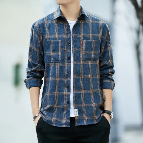 Men's Casual Slim Fit Shirt