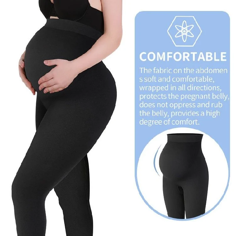 Maternity Leggings High Waist Pants Women Pregnancy Clothes - Image 2