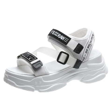 Women's Sports Style Shoes Velcro Sandals Platform Sandals