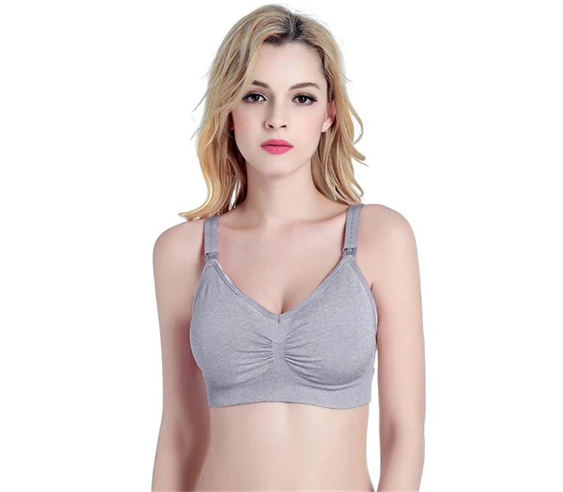 Women's Maternity Nursing Bras With Extenders BigCup - Image 4