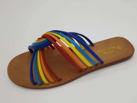 Women's Rainbow sandals slippery