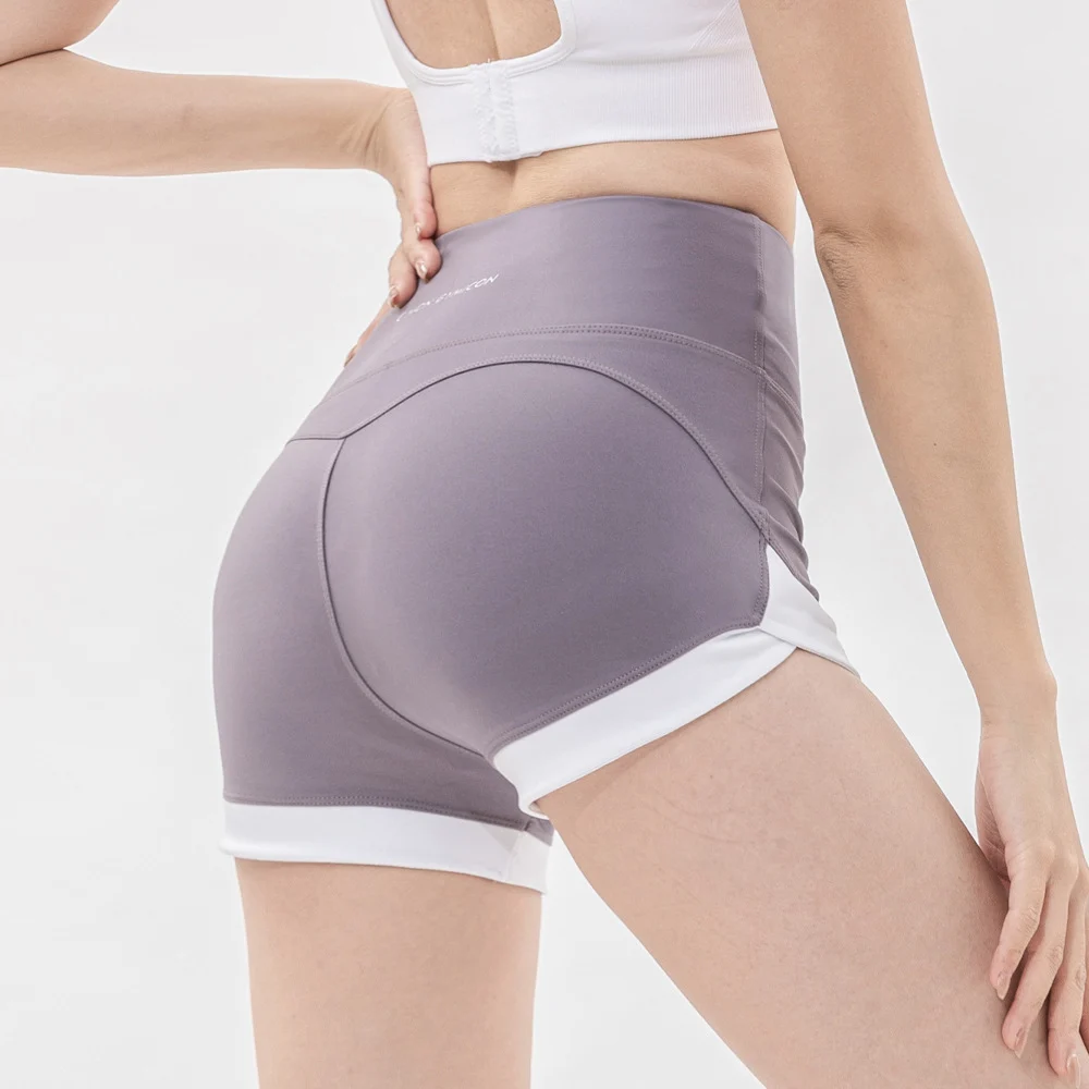 Yoga Women's High-waisted Hip Lift Shorts - Image 6