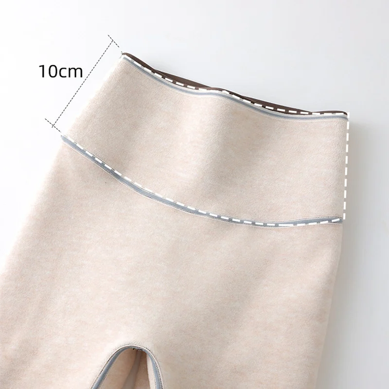 High Waist Cashmere Leggings Winter Warm Solid Plush Pants Fashion Slim Trousers Women Clothing - Image 10