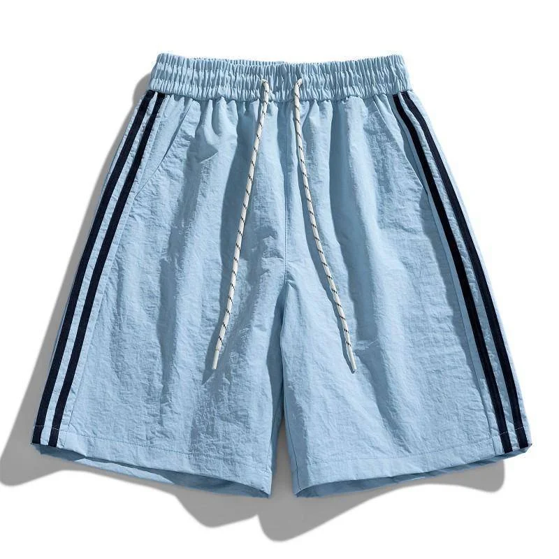 American Vintage Stripe Sports Shorts Men - Image 9
