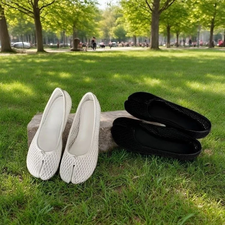 Women's Open-toe Split-toe Ballet Flats