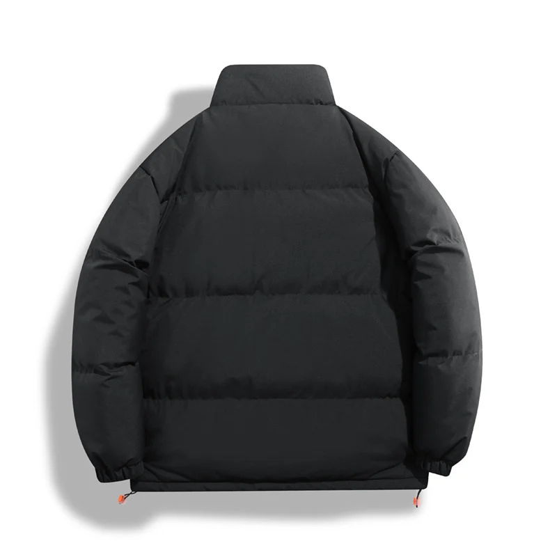 Solid-color Womens Windproof And Warm Jacket - Image 3
