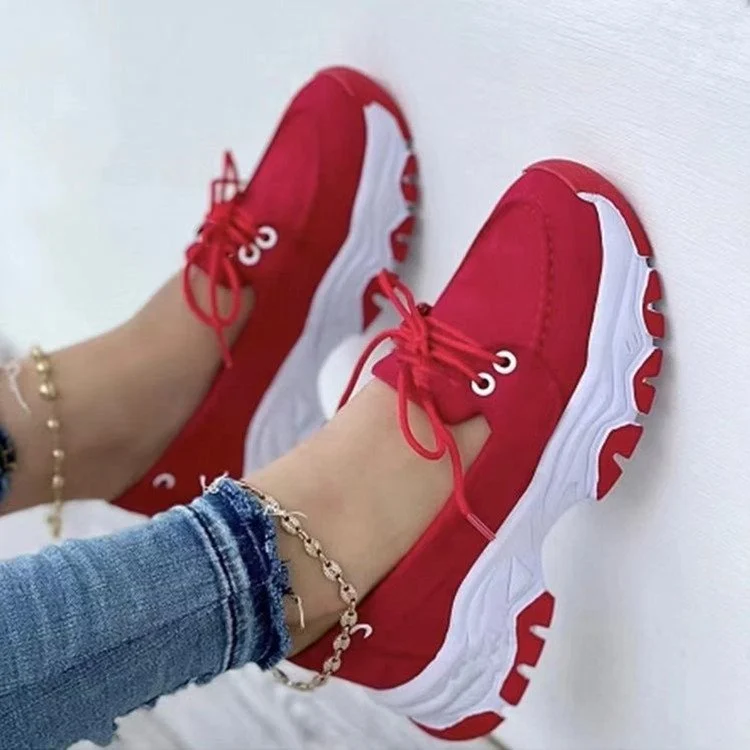 Women's Sneakers Running Walking Sports Chunky Shoes