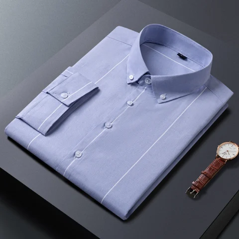 Men's Summer Lightweight Striped Shirt
