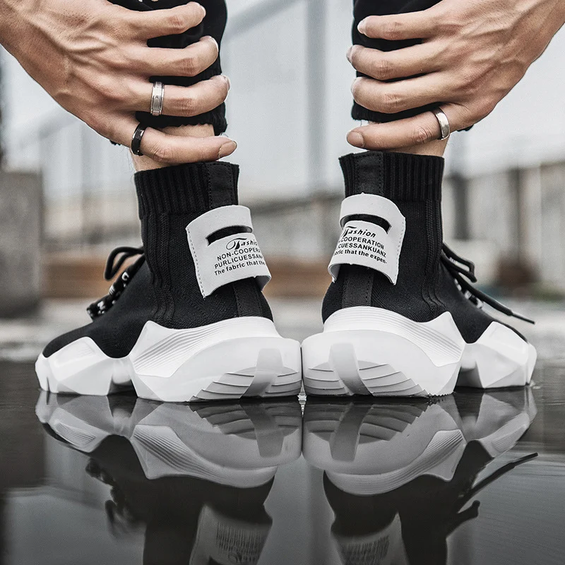 Men's Plus Size Mandarin Duck Shoes INS Socks Shoes Sneakers - Image 2