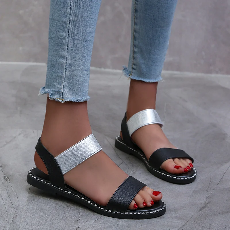 Women's Flat heel sandals flat non-slip sandals - Image 5