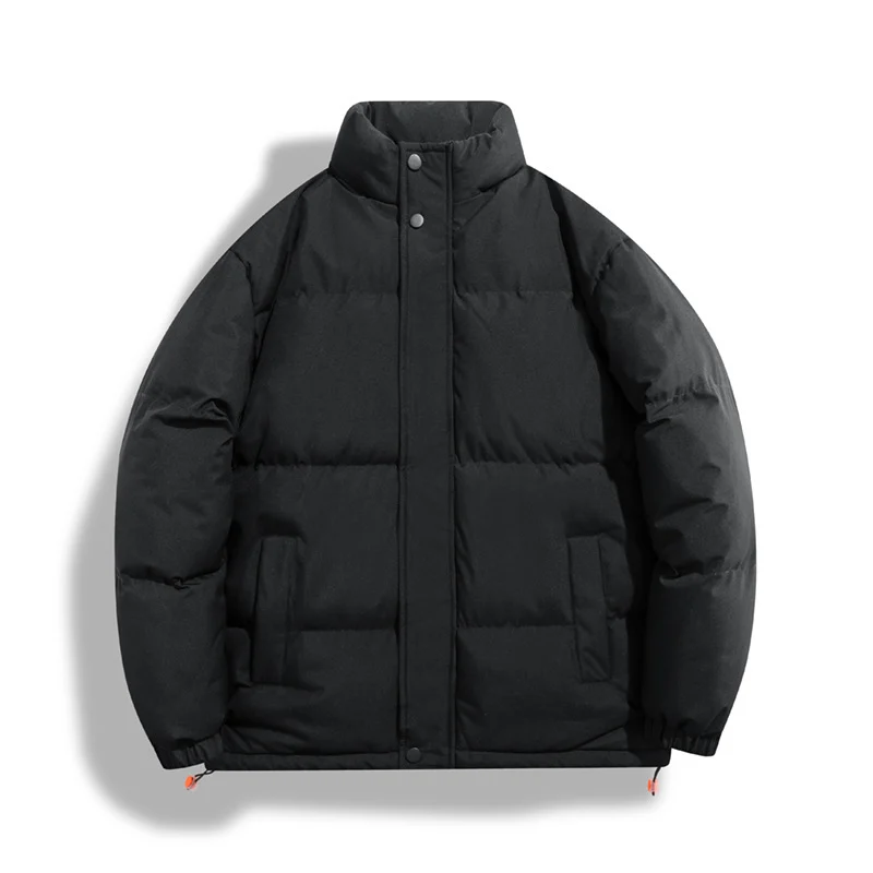 Solid-color Womens Windproof And Warm Jacket - Image 4