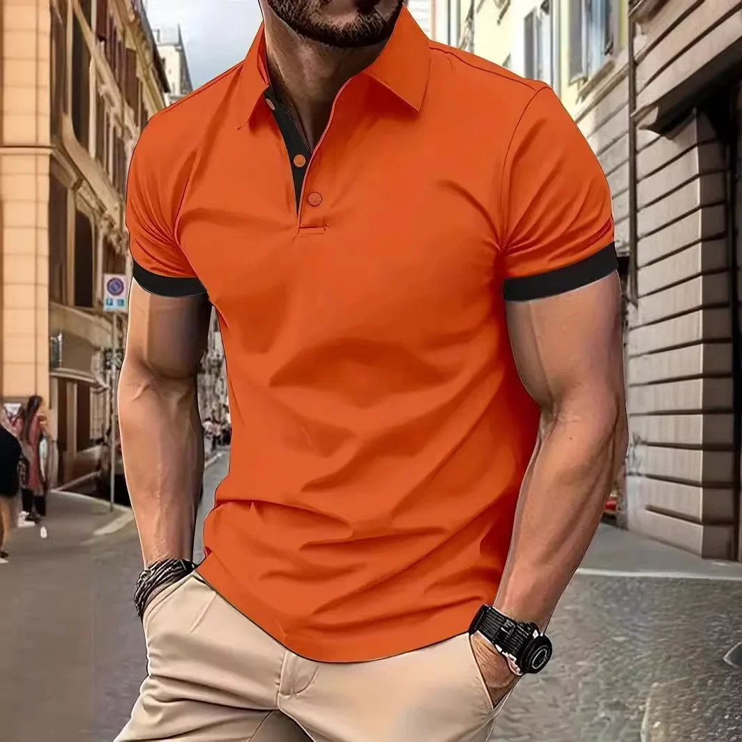 Men's Summer Casual Business Polo Shirt - Image 4