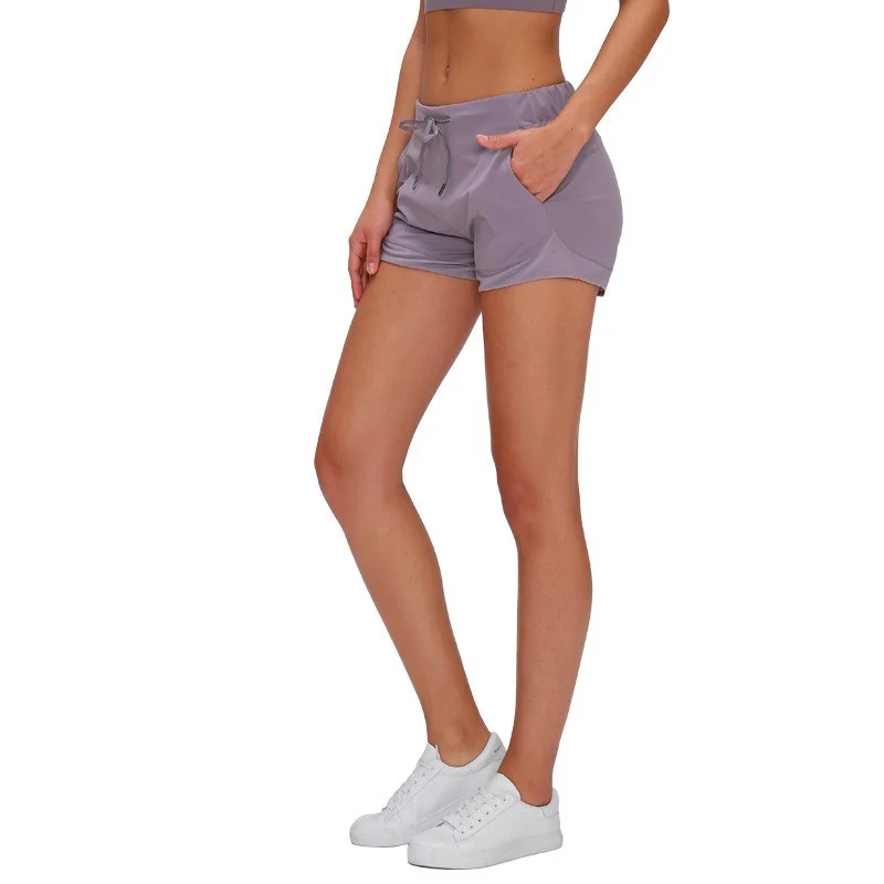 Nude yoga shorts women - Image 3
