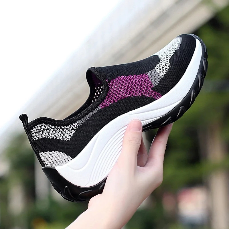 Women's Sneakers Comfortable Outdoor Climbing Hiking Shoes - Image 5
