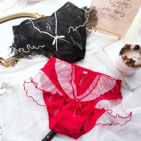 Women's Mesh Large Size High Waist Panties