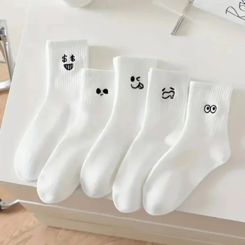 Women's Socks Mid-calf Length Socks Thin