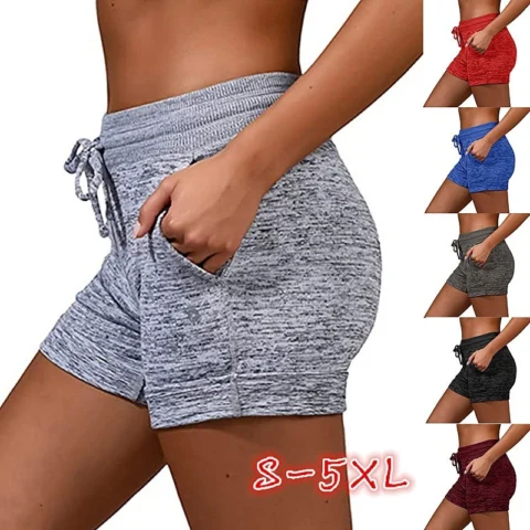 Women's Quick-Dry Lace-Up Shorts – Stretch Sports Shorts