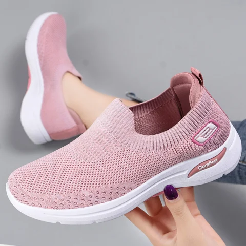 Women's Soft Bottom Fashionable Breathable Sneaker