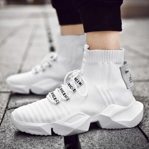 Men's Plus Size Mandarin Duck Shoes INS Socks Shoes Sneakers