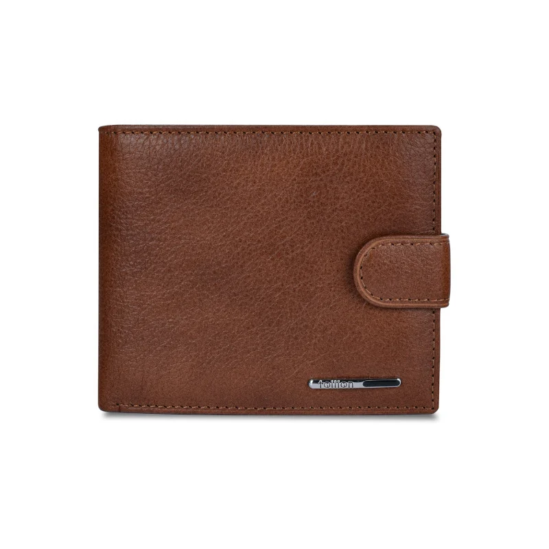 Men's Leather Wallet Multifunctional Short - Image 2
