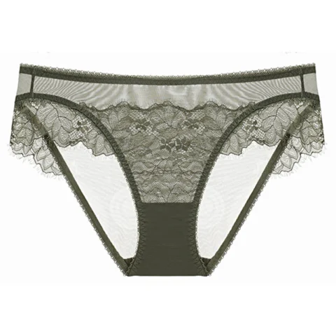 Women's Breathable Plain Weave Spandex Panties