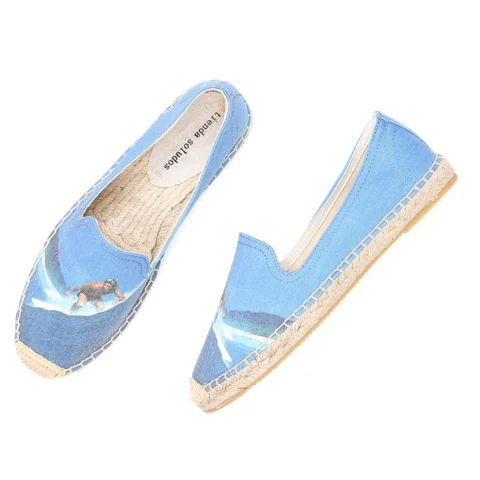 Women's Low-cut Canvas Casual Single Shoes Printed Fashion Lazy