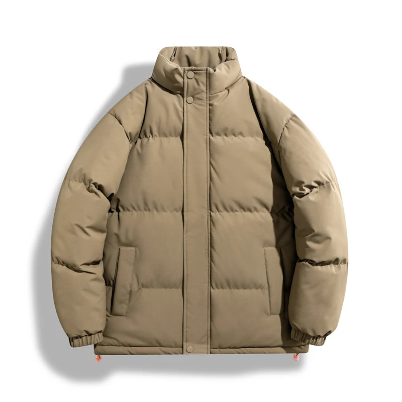 Solid-color Womens Windproof And Warm Jacket - Image 2