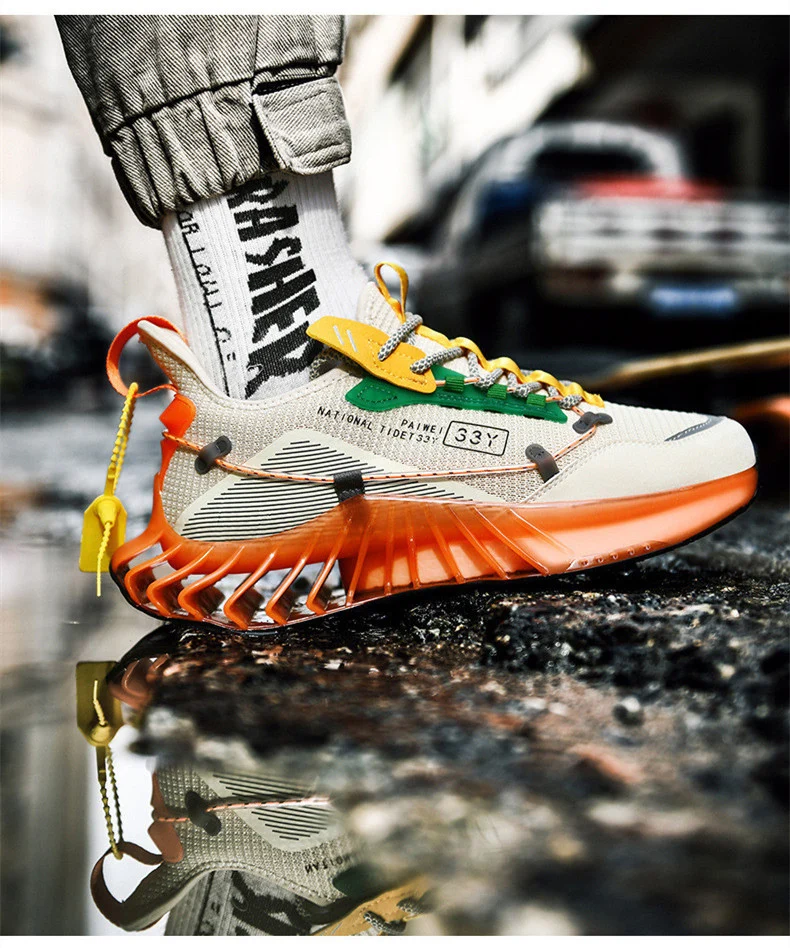 Men's Sneakers Trend Casual Running Shoes - imagine 3