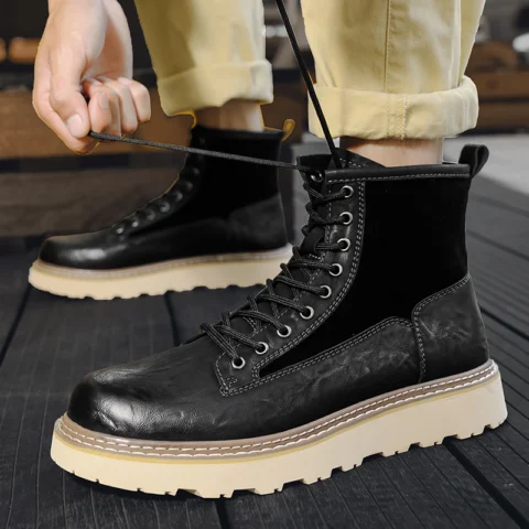Men's High-top Style Boots