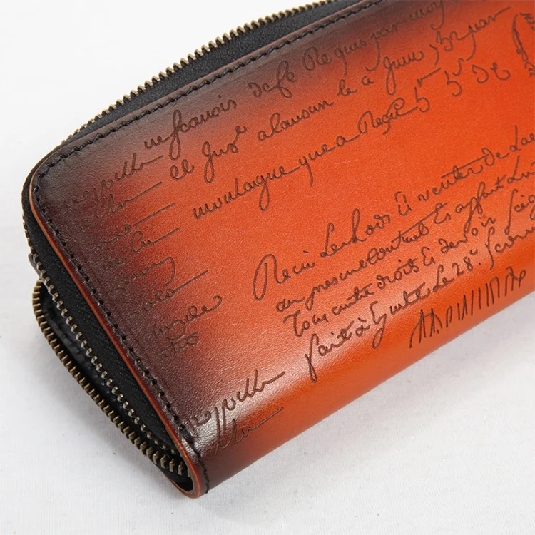 Men's Handmade Retro Cowhide Wallet - imagine 7