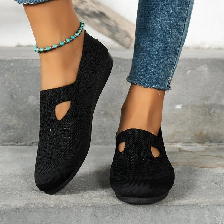 Women Flats Shoes Breathable Mesh Shoes Summer Light Loafers - imagine 2