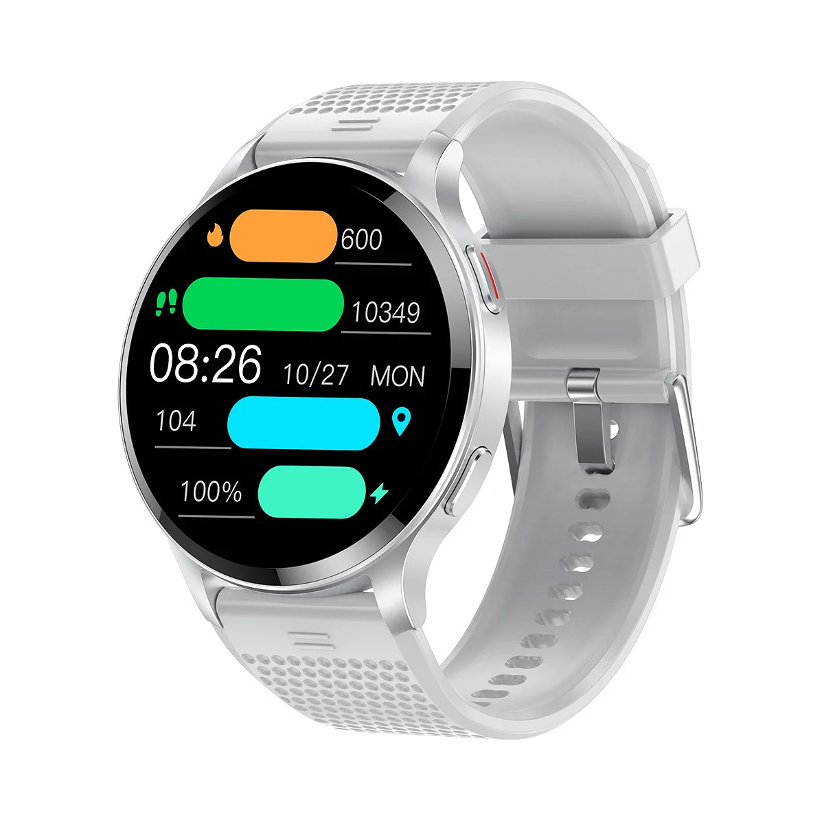 Unisex Bluetooth Calling Heart Rate Blood Oxygen Sleep LW77 Smart Watch - Image 5