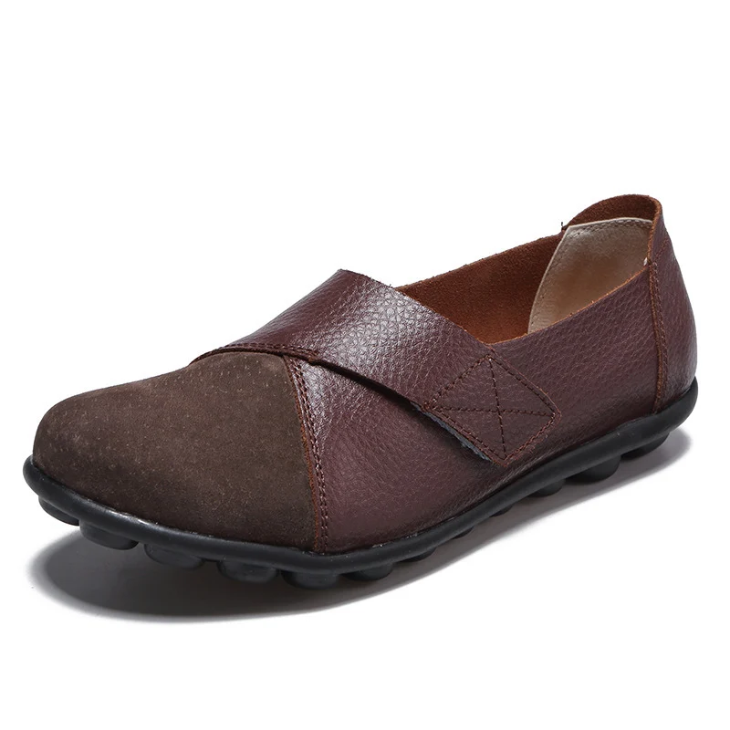 Women's Loafers Patchwork Soft Sole Flat Shoes - Image 9