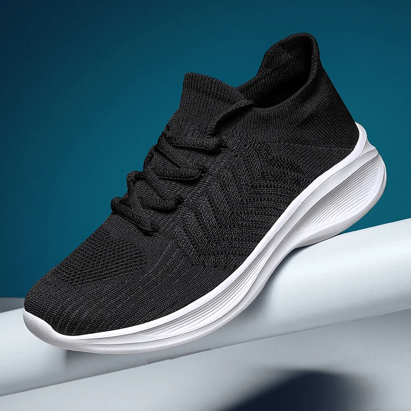 Unisex Flyknit Breathable Sneakers - imagine 2