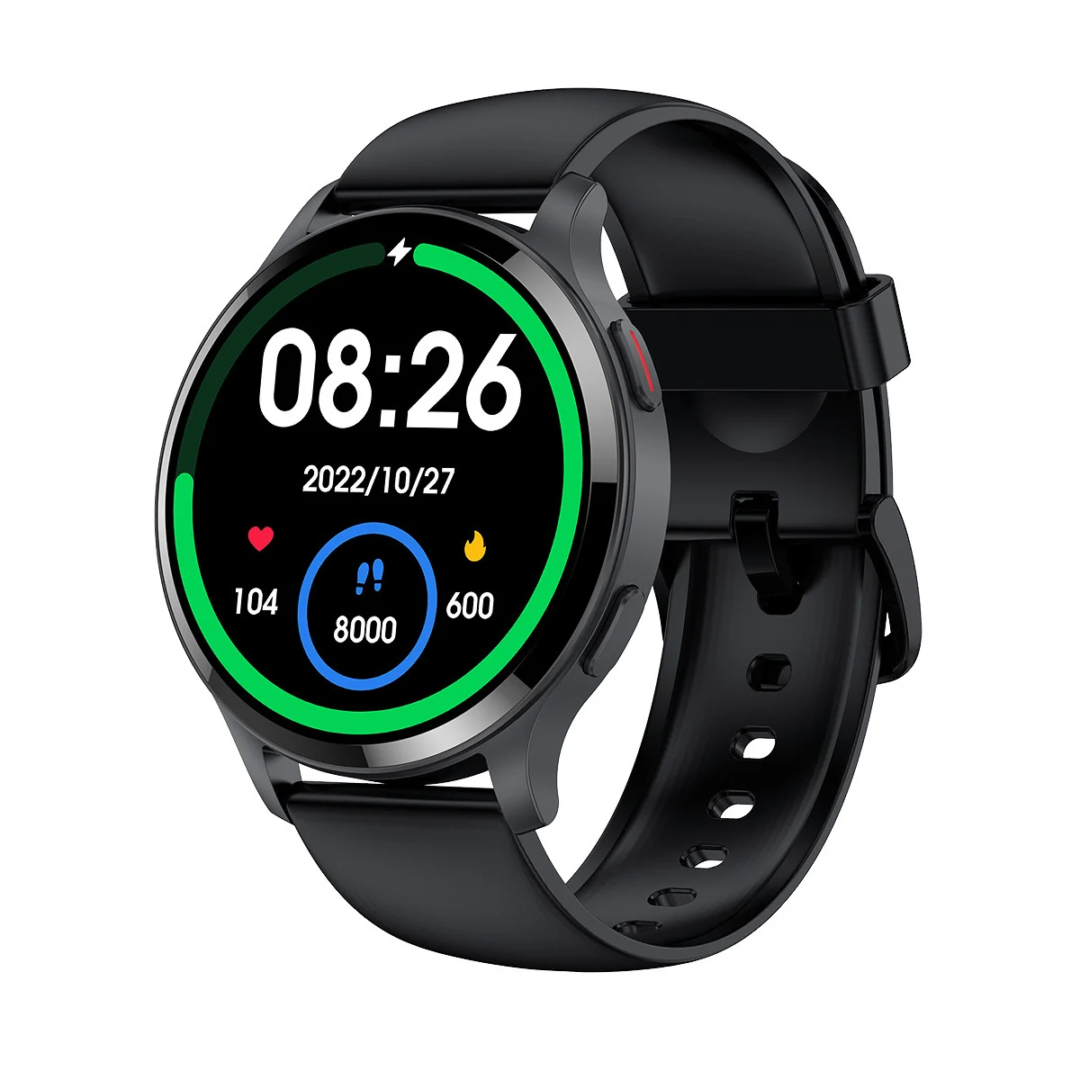 Unisex Bluetooth Calling Heart Rate Blood Oxygen Sleep LW77 Smart Watch - Image 2
