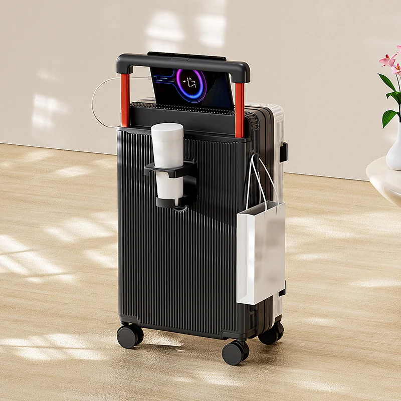 Unisex Durable And Wear-resistant Travel Suitcase With A Telescopic Handle - Image 8
