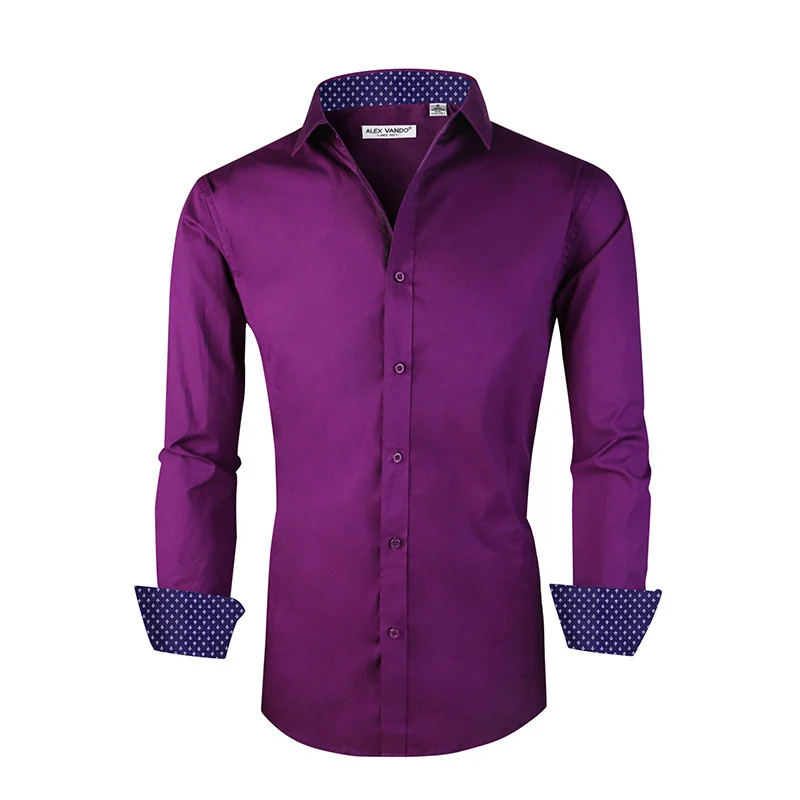 Men's Premium Cotton Stretch Shirt - imagine 6