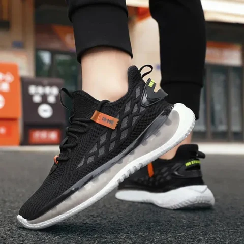 Men's Sneakers Lace Up Running Shoes