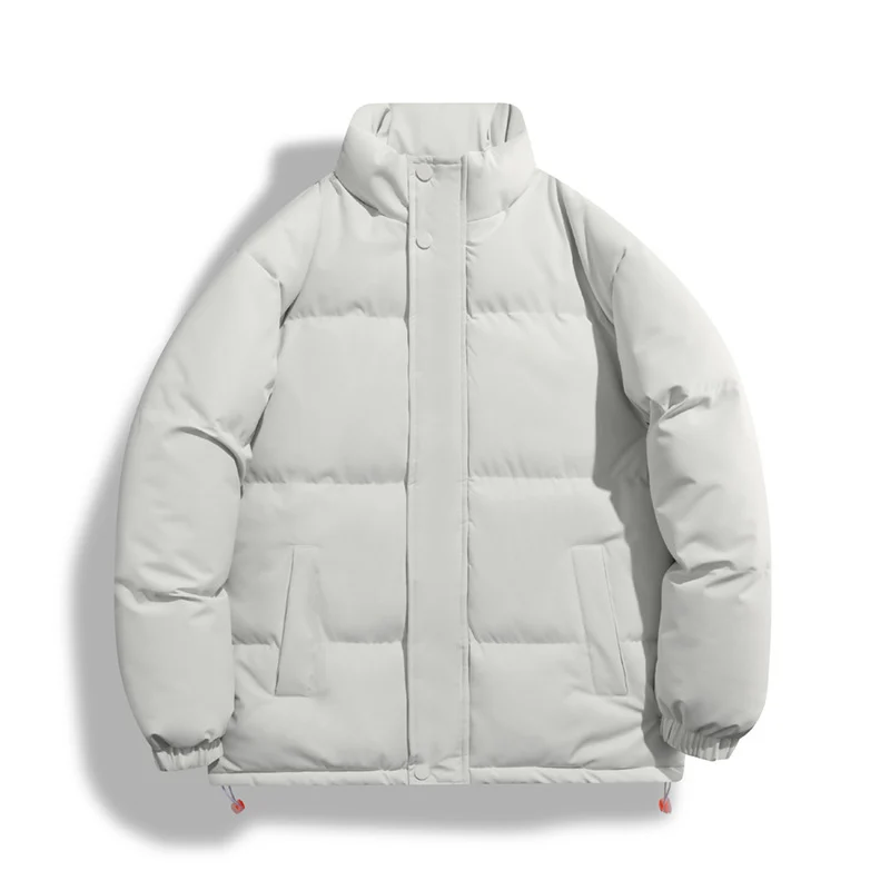Solid-color Womens Windproof And Warm Jacket - Image 5