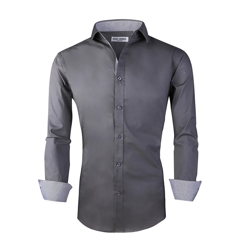Men's Premium Cotton Stretch Shirt - imagine 3